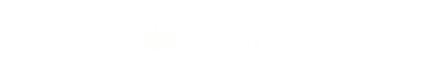  We thanks...